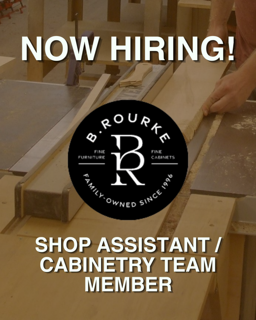 B.Rourke is hiring cabinet makers in New Brunswick
